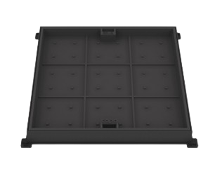 Tampas Rebaixadas em Ferro Fundido